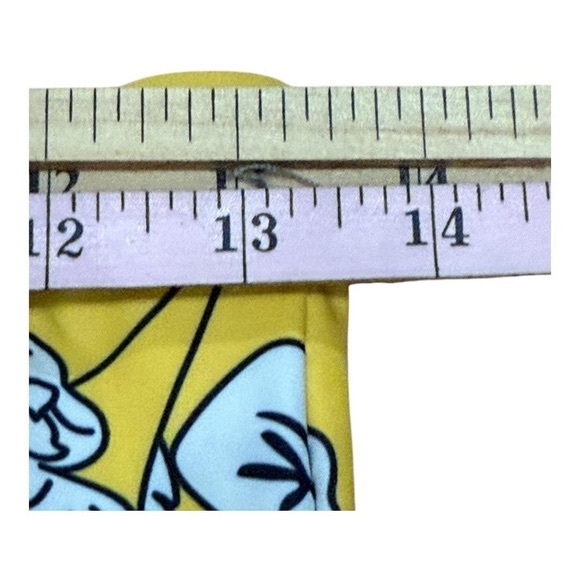 Zaful Bikini Swimsuit Womens Medium Floral Bandeau High Waist Stretch Swimwear - Picture 5 of 10